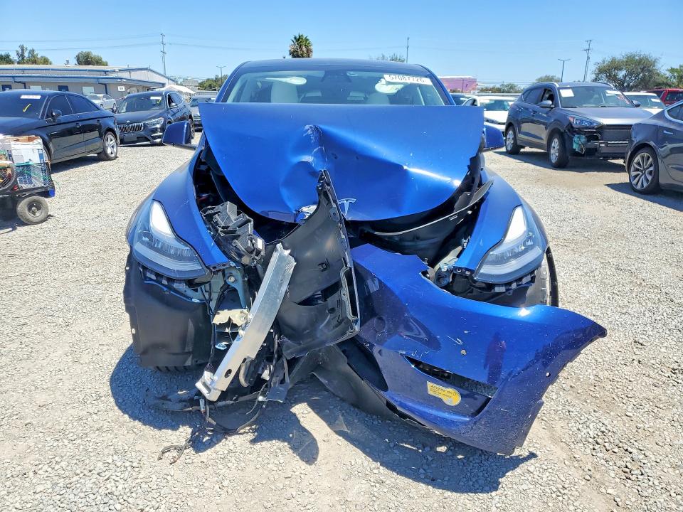 2021 Tesla VIN 5YJYGDEE6MF282825 COPART salvage auction — FRONT END, Ca - Salvage Certificate, sold $5,600 on 2026-07-28 (photo 5)