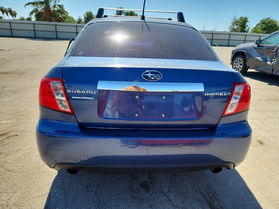 2011 Subaru Impreza VIN JF1GE6B65BG518447 COPART salvage auction — FRONT END, Ca - Salvage Certificate, sold $425 on 2026-07-17 (photo 6)