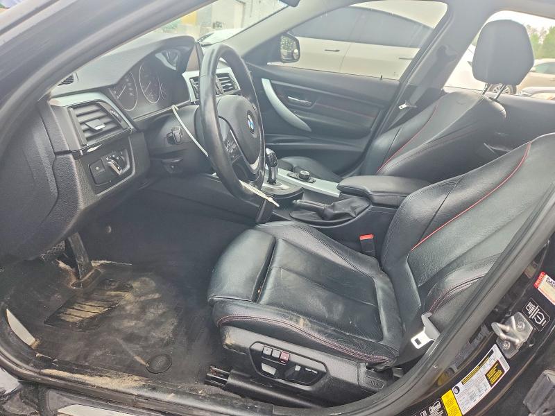 2014 BMW 3er VIN WBA3C3C51EF987352 COPART salvage auction — FRONT END, On - Permit No Brand - Unfit, sold $500 on 2026-08-06 (photo 7)
