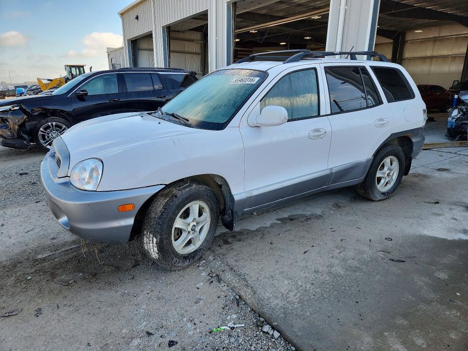 2004 Hyundai Santa fe VIN KM8SC73E24U793263 COPART salvage auction — FRONT END, Ne - Cert Of Title-Salvage, sold $550 on 2026-07-07 (photo 1)