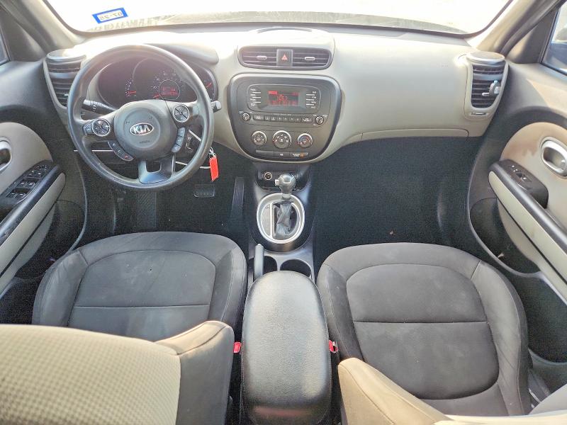 2014 Kia Soul VIN KNDJN2A26E7057027 COPART salvage auction — FRONT END, Tx - Bonded Title - Salvage, sold $900 on 2026-07-02 (photo 8)
