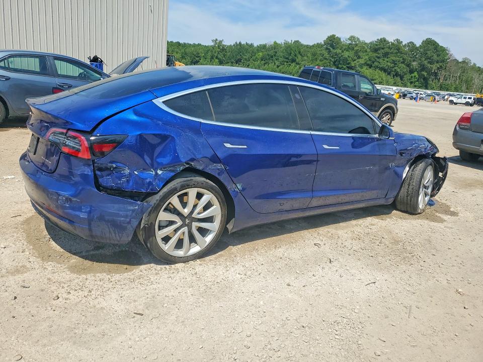 2020 Tesla VIN 5YJ3E1EB7LF651047 COPART salvage auction — REAR END, Sc - Cert Of Title-Salvage, sold $4,600 on 2026-07-20 (photo 3)