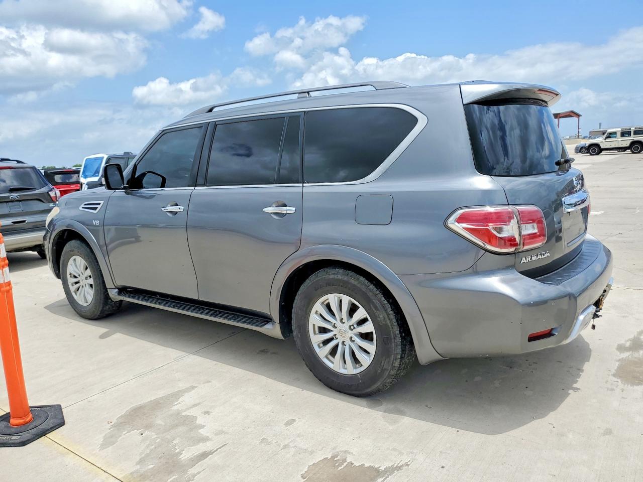 2017 Nissan Armada VIN JN8AY2NC7H9508196 COPART salvage auction — Front End, TX - CERTIFICATE OF TITLE (P), sold $2,000 on 2026-07-09 (photo 2)