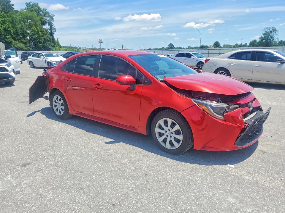 2021 Toyota Corolla VIN 5YFEPMAE6MP251023 COPART salvage auction — REAR END, Nc - Salvage Certificate Of Title, sold $1,950 on 2026-07-28 (photo 4)