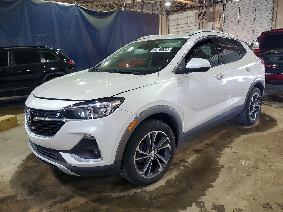 2021 Buick Encore VIN KL4MMGSL3MB153045 COPART salvage auction — WATER/FLOOD, Mi - Scrap Cert Of Title-Flood Veh, sold $325 on 2026-07-21 (photo 1)