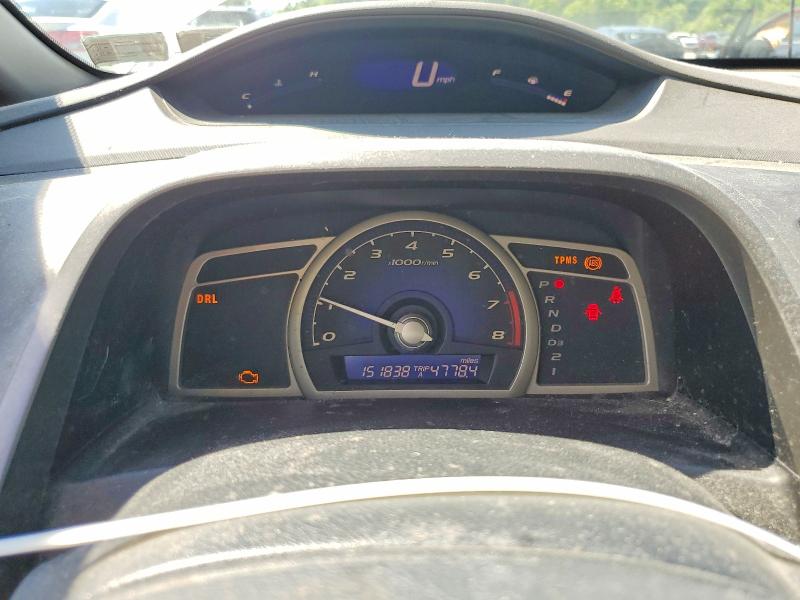 2011 Honda Civic VIN 2HGFA1F53BH521794 COPART salvage auction — FRONT END, Pa - Certificate Of Salvage, sold $1,100 on 2026-07-02 (photo 9)
