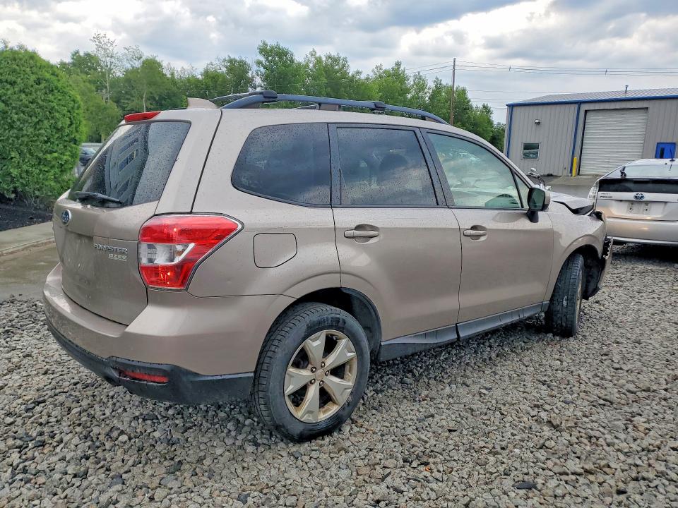 2016 Subaru VIN JF2SJADC6GH502685 COPART salvage auction — FRONT END, Ma - Cert Of Title-Reconstrctd Coll, sold $1,250 on 2026-07-08 (photo 3)