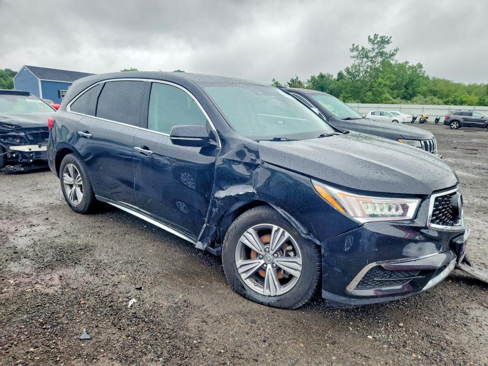 2019 Acura VIN 5J8YD4H35KL035004 COPART salvage auction — FRONT END, MA - CERT OF TITLE-SALVAGE, sold $3,550 on 2026-07-29 (photo 4)