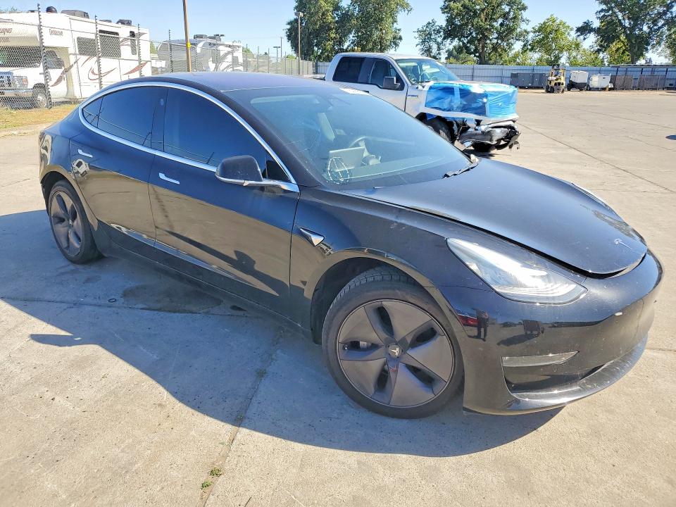 2018 Tesla Model 3 VIN 5YJ3E1EA8JF172768 COPART salvage auction — REAR END, Ca - Salvage Certificate, sold $6,200 on 2026-07-27 (photo 4)