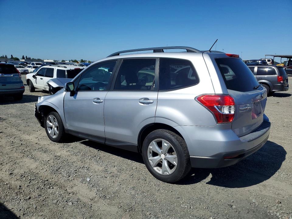 2014 Subaru Forester VIN JF2SJAGCXEH427952 COPART salvage auction — FRONT END, Ca - Salvage Certificate, sold $825 on 2026-07-07 (photo 2)