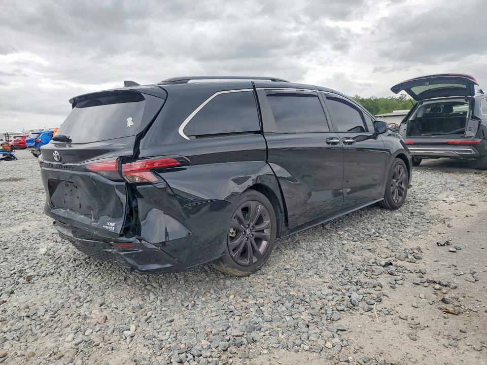 2023 Toyota VIN 5TDDRKEC8PS170104 COPART salvage auction — REAR END, Fl - Cert Of Title Slvg Rebuildable, sold $15,200 on 2026-07-20 (photo 3)