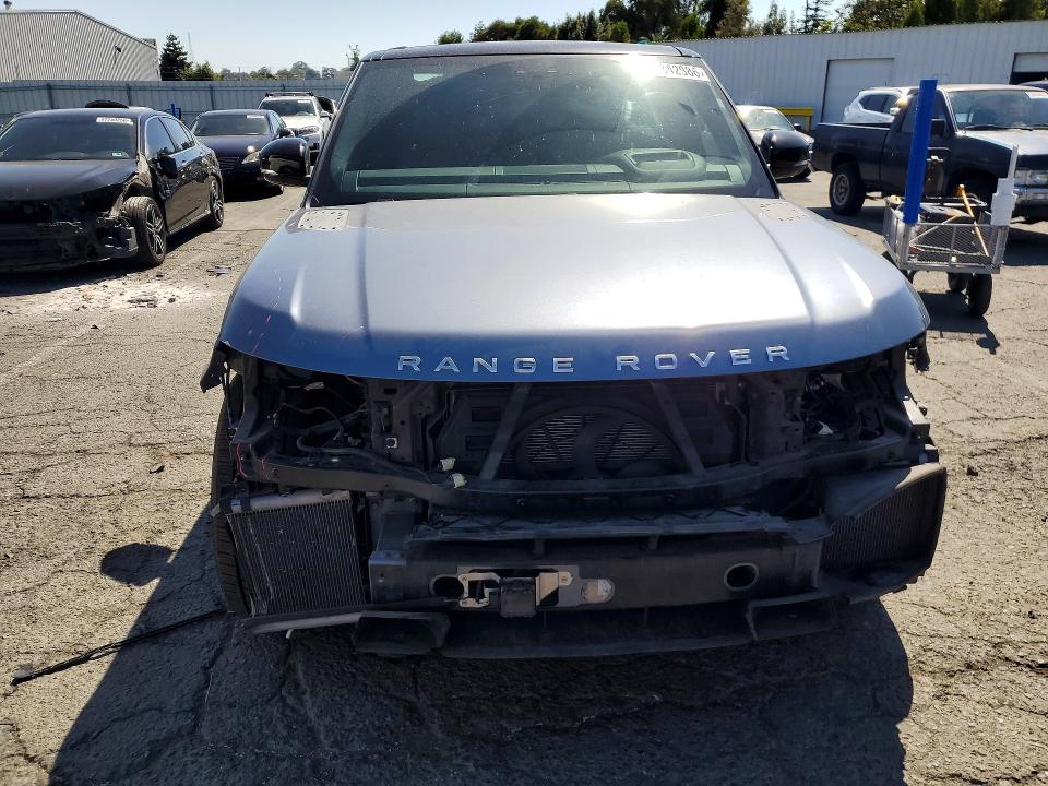 2019 Land rover RANGE ROVER VIN SALWR2RU3KA866721 COPART salvage auction — FRONT END, Ca - Salvage Certificate, sold $10,000 on 2026-07-31 (photo 5)