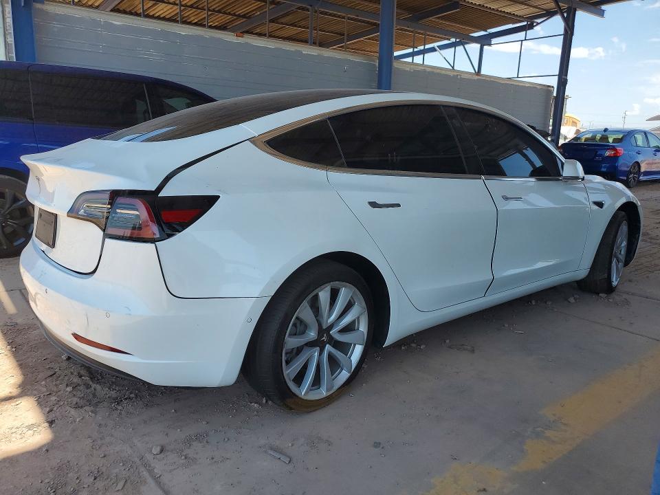 2019 Tesla Model 3 VIN 5YJ3E1EA3KF436271 COPART salvage auction — FRONT END, Az - Cert Of Title - Salvage, sold $250 on 2026-07-28 (photo 3)