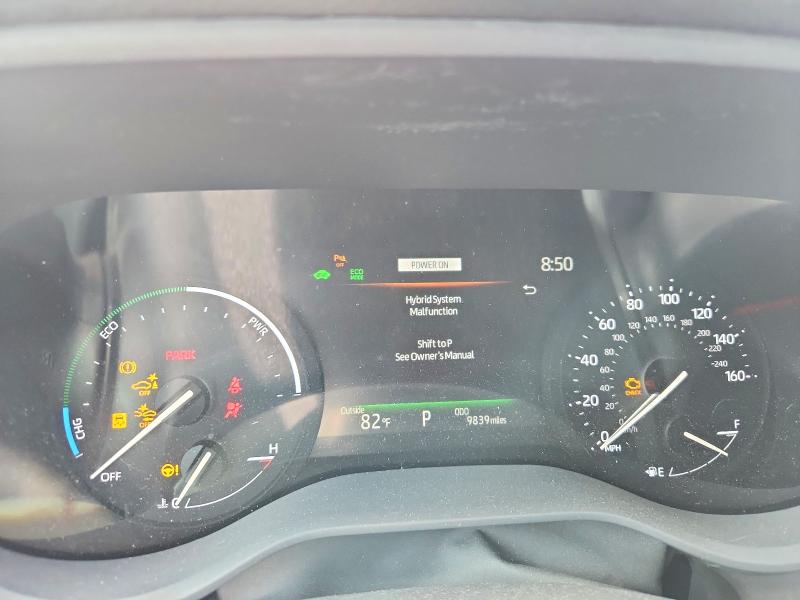 2025 Toyota Sienna VIN 5TDYRKEC4SS275071 COPART salvage auction — FRONT END, Tx - Salvage Vehicle Title, sold $20,000 on 2026-07-09 (photo 9)