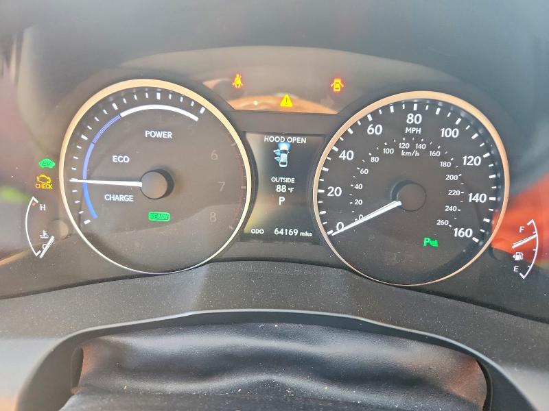2013 Lexus ES VIN JTHBW1GG4D2010720 COPART salvage auction — WATER/FLOOD, Ks - Flood - Salvage, sold $3,300 on 2026-09-16 (photo 9)