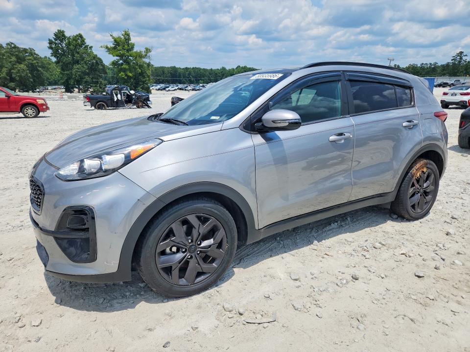 2021 Kia Sportage VIN KNDP63AC0M7918271 COPART salvage auction — FRONT END, Ga - Cert Of Title-Rebuilt Salvage, sold $600 on 2026-07-27 (photo 1)