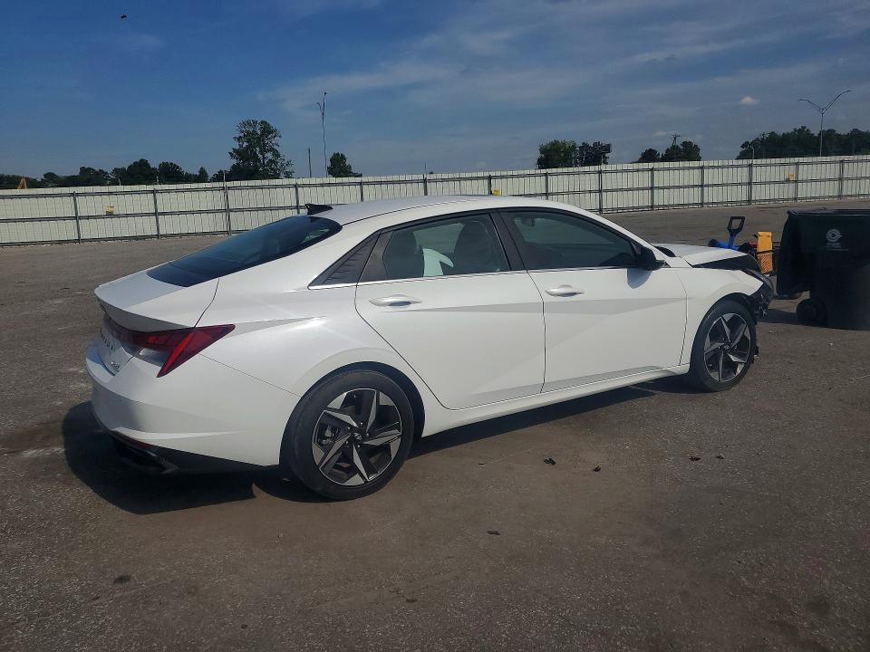 2022 Hyundai Elantra VIN 5NPLP4AG4NH055749 COPART salvage auction — FRONT END, Nc - Salvage Certificate Of Title, sold $5,100 on 2026-07-16 (photo 3)