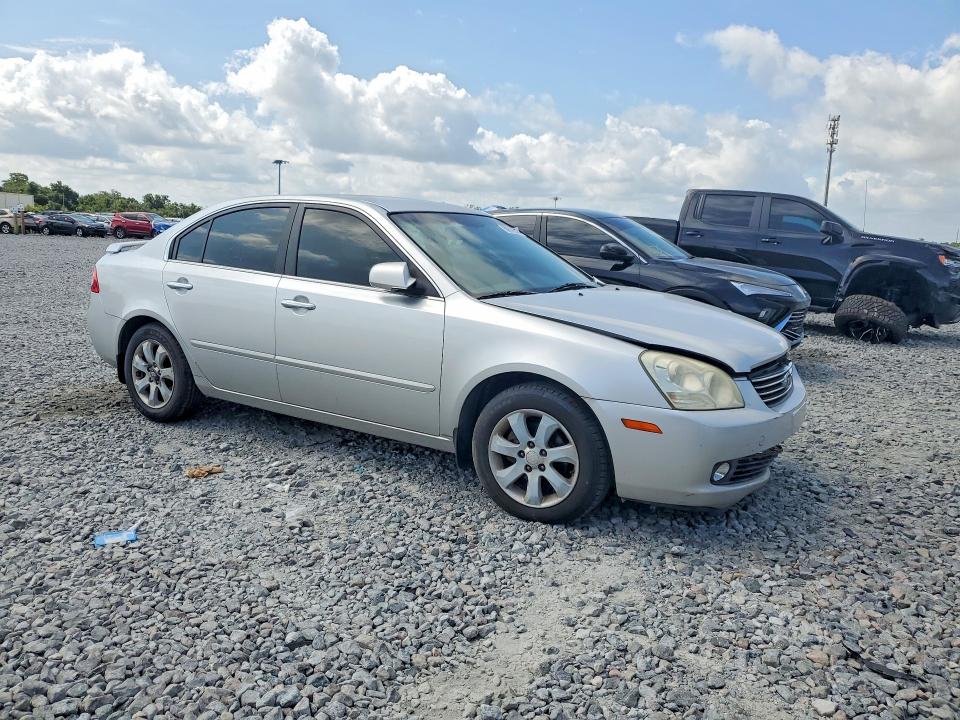 2008 Kia Optima VIN KNAGE123285263499 COPART salvage auction — FRONT END, Fl - Cert Of Title Slvg Rebuildable, sold $450 on 2026-07-13 (photo 4)
