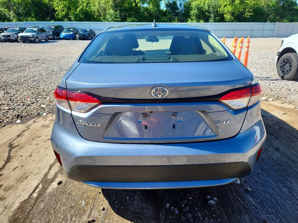 2020 Toyota Corolla VIN JTDEPRAE1LJ042529 COPART salvage auction — FRONT END, Wi - Cert Of Title-Salvage Vehicle, sold $3,500 on 2026-07-06 (photo 6)