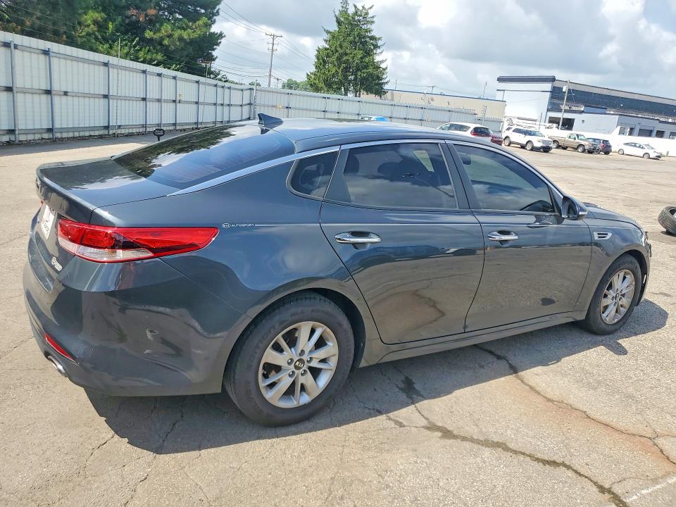 2016 Kia Optima VIN 5XXGT4L32GG022416 COPART salvage auction — FRONT END, Oh - Cert Of Title-Salvage, sold $1,050 on 2026-07-10 (photo 3)