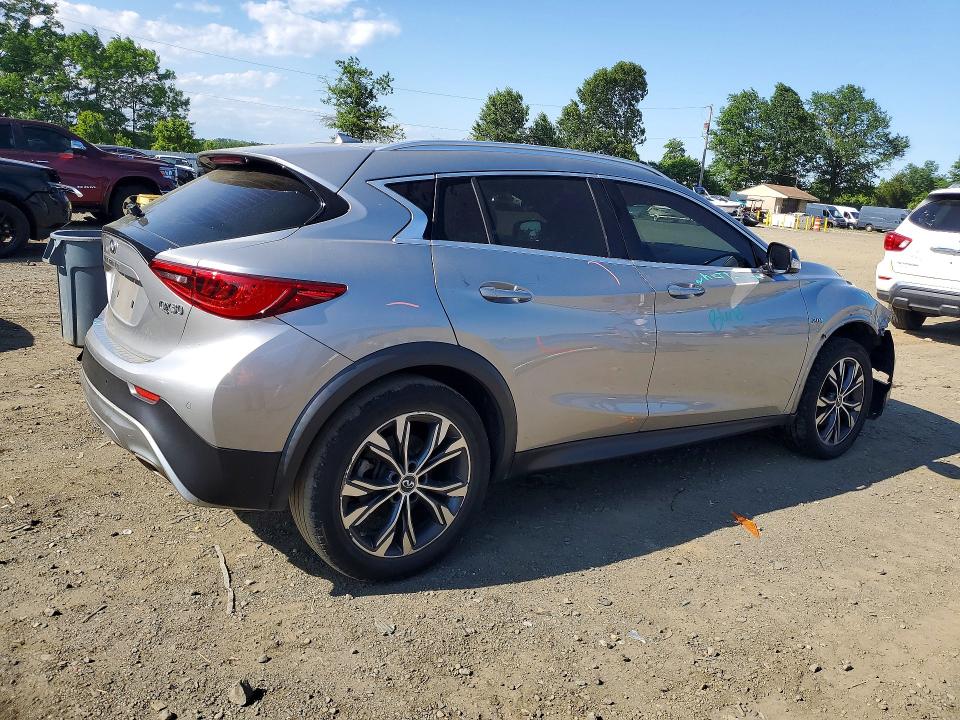 2018 Infiniti Qx30 VIN SJKCH5CR5JA052729 COPART salvage auction — REAR END, Nj - Cert Of Title-Salvage, sold $1,900 on 2026-07-13 (photo 3)