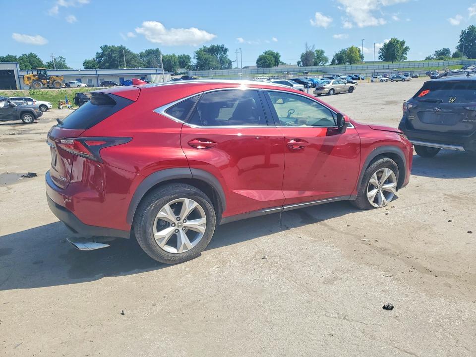 2017 Lexus Nx VIN JTJBARBZ7H2130831 COPART salvage auction — FRONT END, Mo - Salvage Certificate Of Title, sold $6,300 on 2026-07-21 (photo 3)