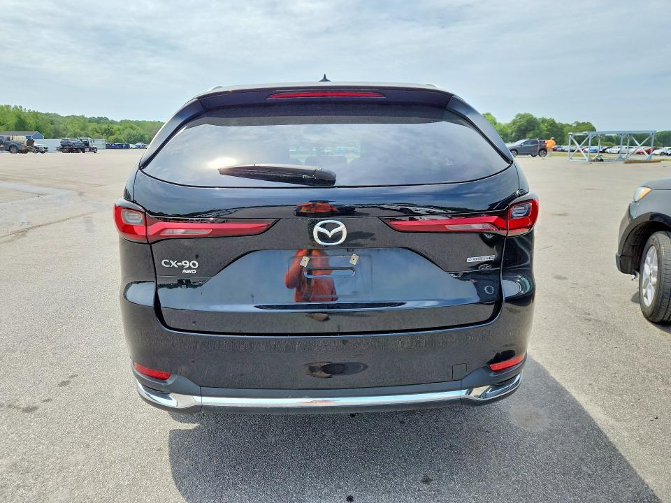2025 Mazda Cx-90 VIN JM3KKEHD8S1218196 COPART salvage auction — MECHANICAL, Tx - Certificate Of Title, sold $21,300 on 2026-07-20 (photo 6)