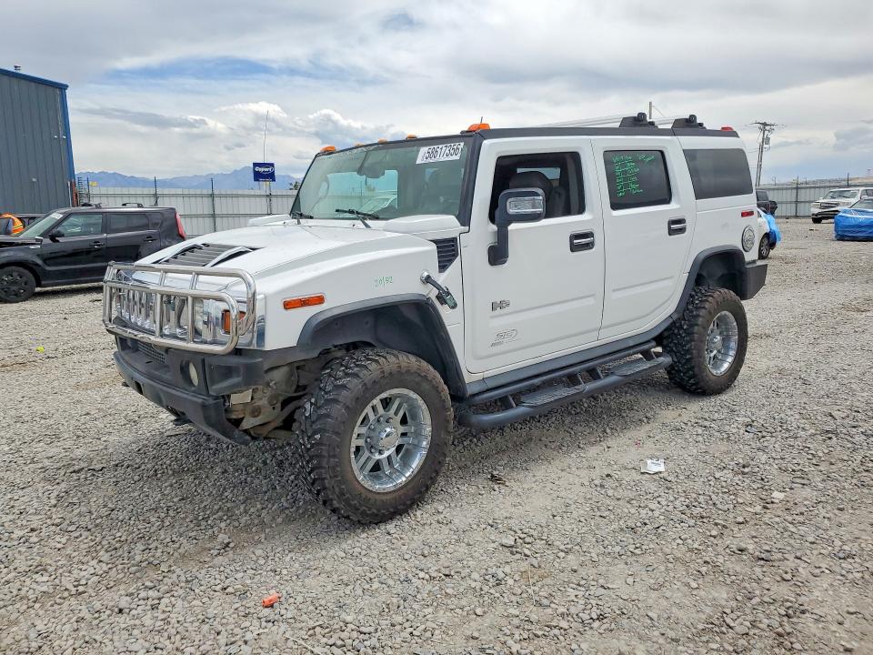 2004 Hummer H2 VIN 5GRGN23U04H120543 COPART salvage auction — ROOF, UT - SALVAGE CERTIFICATE, sold $2,800 on 2026-07-31 (photo 1)