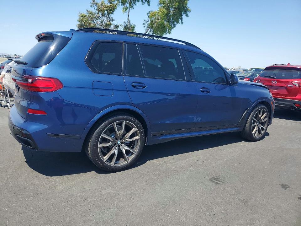 2019 BMW X7 VIN 5UXCX4C56KLS37731 COPART salvage auction — FRONT END, Ca - Salvage Certificate, sold $60 on 2026-07-29 (photo 3)