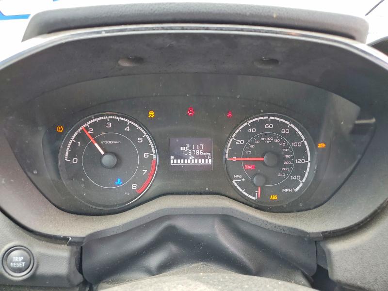 2019 Subaru VIN 4S3GTAA67K1719869 COPART salvage auction — FRONT END, Tx - Salvage Vehicle Title, sold $975 on 2026-07-24 (photo 9)