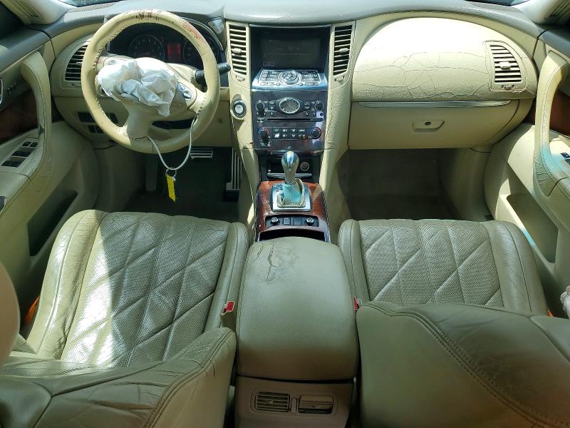 2010 Infiniti Fx35 VIN JN8AS1MU8AM801694 COPART salvage auction — FRONT END, Fl - Cert Of Title Slvg Rebuildable, sold $700 on 2026-07-08 (photo 8)