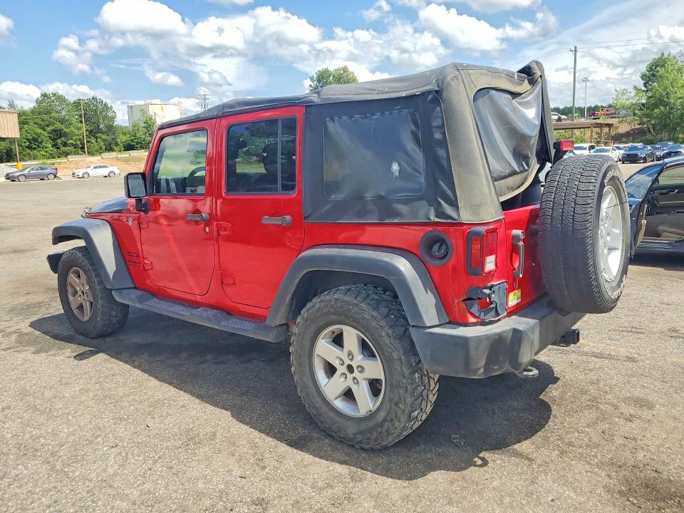 2015 Jeep Wrangler / VIN 1C4BJWDGXFL620877 COPART salvage auction — FRONT END, Fl - Certificate Of Title (P), sold $5,200 on 2026-07-10 (photo 2)