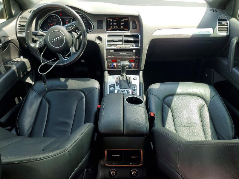 2014 Audi Q7 VIN WA1DGAFE6ED015733 COPART salvage auction — SIDE, Tx - Salvage Vehicle Title, sold $1,450 on 2026-07-24 (photo 8)
