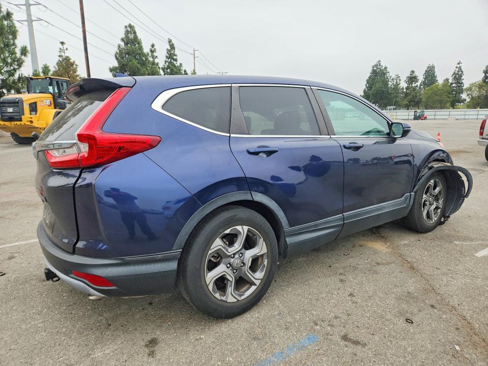 2019 Honda Cr-v VIN 5J6RW1H59KA022887 COPART salvage auction — FRONT END, Ca - Salvage Certificate, sold $10,000 on 2026-07-30 (photo 3)