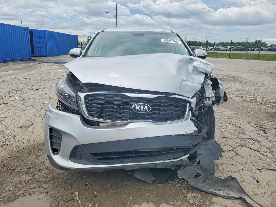 2020 Kia Sorento VIN 5XYPG4A36LG656793 COPART salvage auction — FRONT END, IN - CERT OF TITLE-SALVAGE TITLE, sold $2,200 on 2026-07-28 (photo 5)