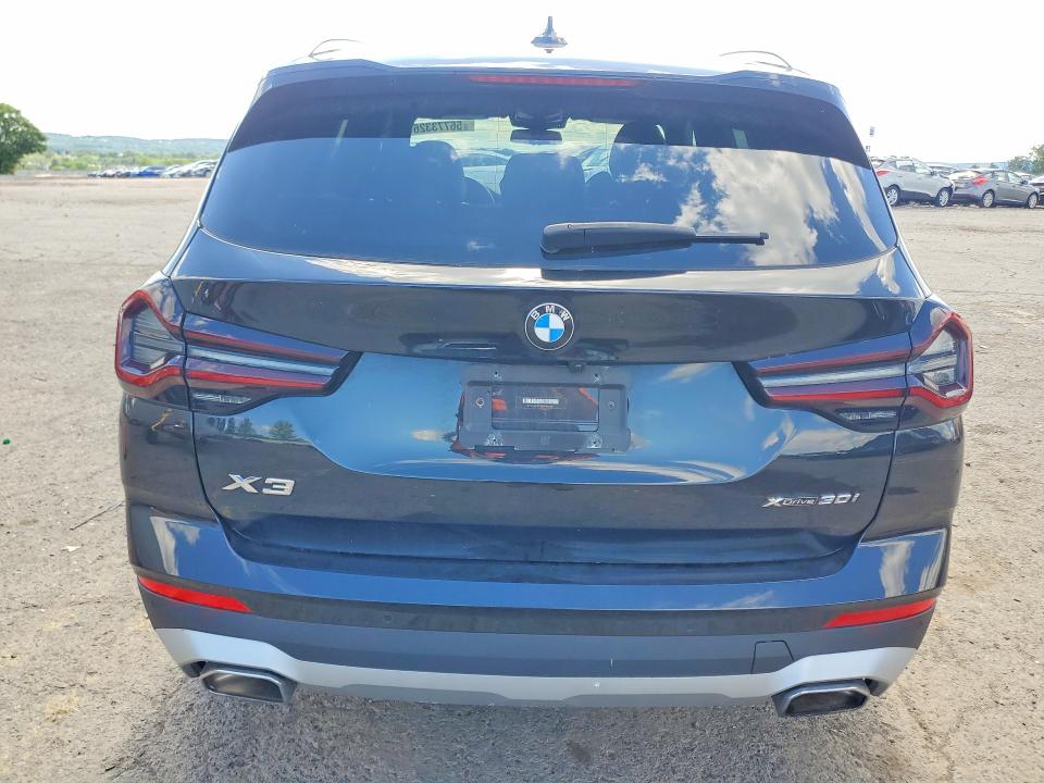 2022 BMW X3 VIN 5UX53DP05N9N03535 COPART salvage auction — FRONT END, PA - CERTIFICATE OF SALVAGE, sold $350 on 2026-07-31 (photo 6)