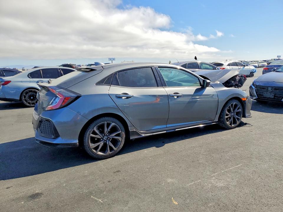 2017 Honda Civic VIN SHHFK7H45HU420577 COPART salvage auction — FRONT END, CA - SALVAGE CERTIFICATE, sold $425 on 2026-07-13 (photo 3)