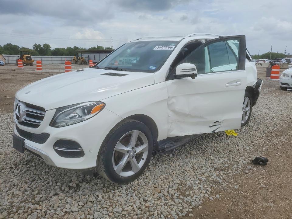 2017 Mercedes-benz Gle VIN 4JGDA5JB1HA816244 COPART salvage auction — REAR END, Tx - Salvage Vehicle Title, sold $7,800 on 2026-08-20 (photo 1)