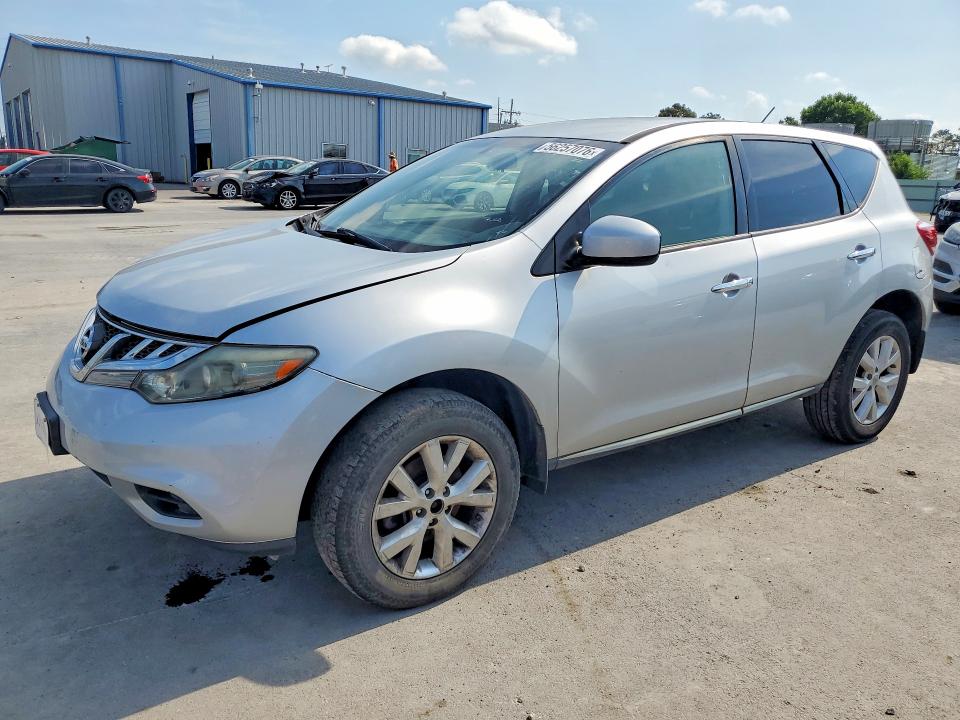 2014 Nissan Murano VIN JN8AZ1MW6EW522610 COPART salvage auction — MECHANICAL, Ok - Cert Of Title-Repossession, sold $500 on 2026-07-31 (photo 1)