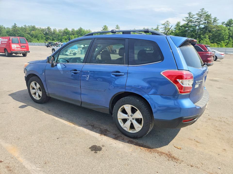 2015 Subaru Forester VIN JF2SJAHC6FH455098 COPART salvage auction — FRONT END, Me - Cert Of Title-Salvage Collisio, sold $500 on 2026-07-17 (photo 2)