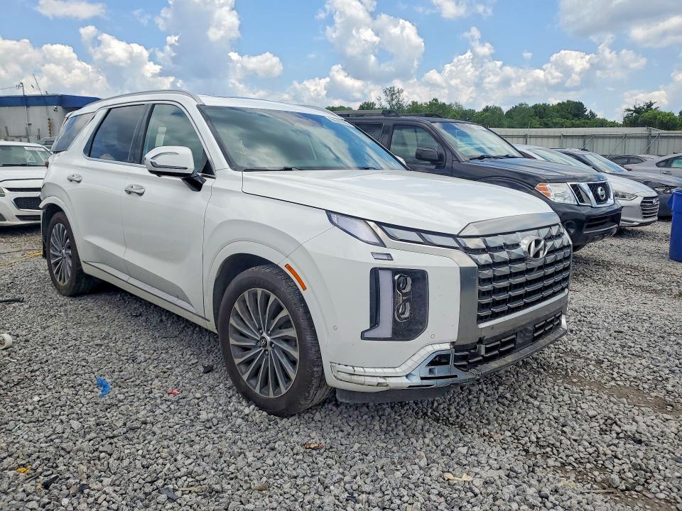2024 Hyundai Palisade VIN KM8R74GE3RU725122 COPART salvage auction — REAR END, Al - Cert Of Title-Salvage Title, sold $11,200 on 2026-07-07 (photo 4)