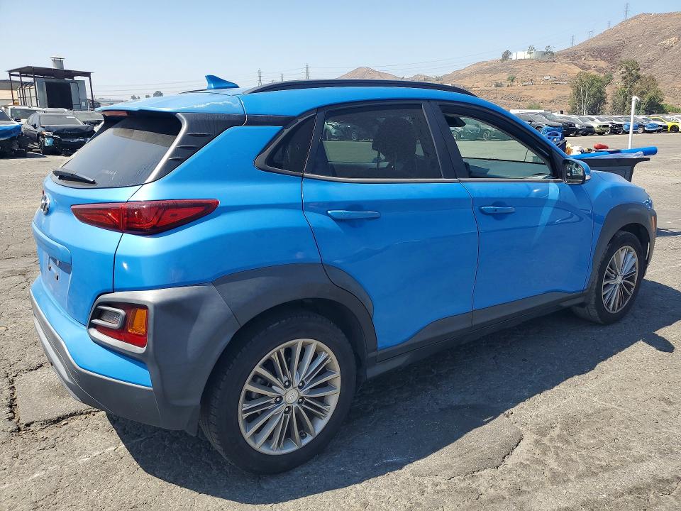 2019 Hyundai Kona VIN KM8K62AA2KU246484 COPART salvage auction — SIDE, Ca - Salvage Certificate, sold $2,700 on 2026-07-16 (photo 3)