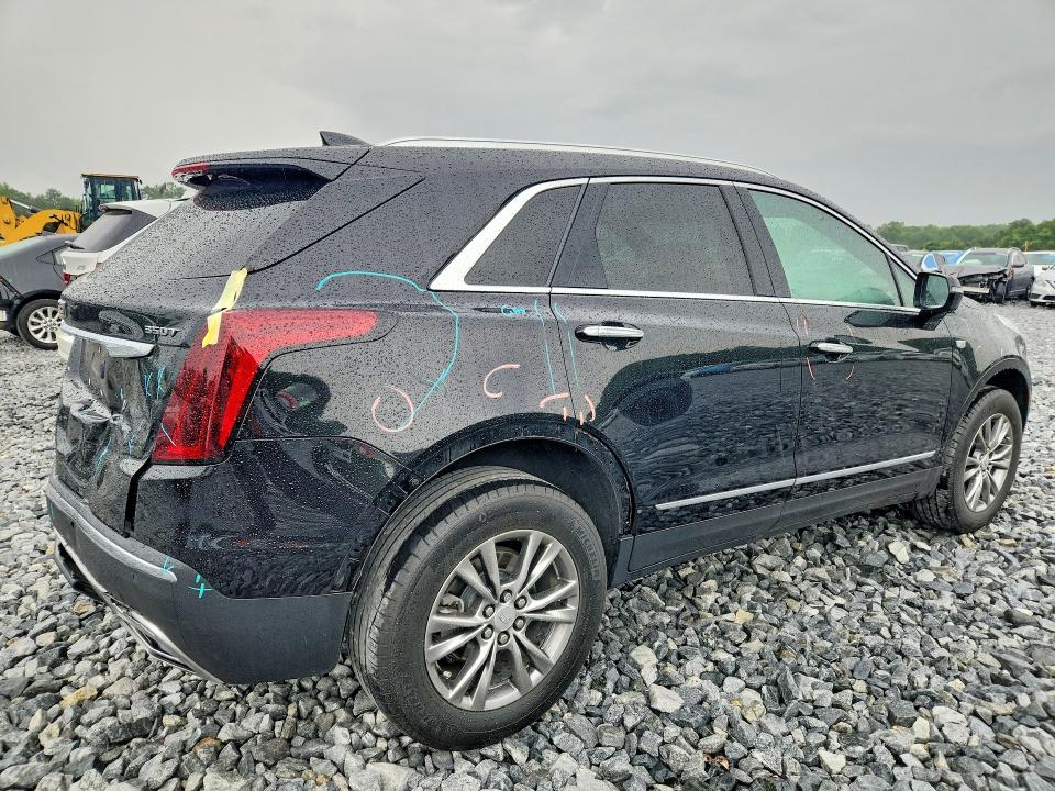 2022 Cadillac VIN 1GYKNCR4XNZ145335 COPART salvage auction — REAR END, Ga - Cert Of Title-Salvage, sold $7,900 on 2026-07-28 (photo 3)