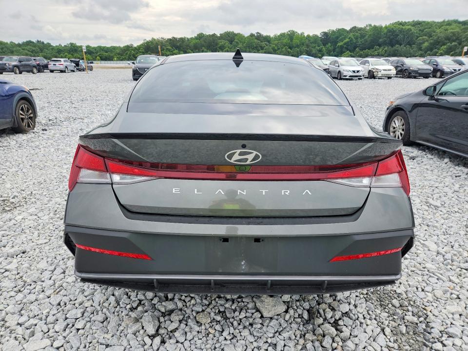 2025 Hyundai Elantra VIN KMHLM4DG8SU981959 COPART salvage auction — FRONT END, Ga - Cert Of Title-Salvage, sold $6,200 on 2026-07-30 (photo 6)
