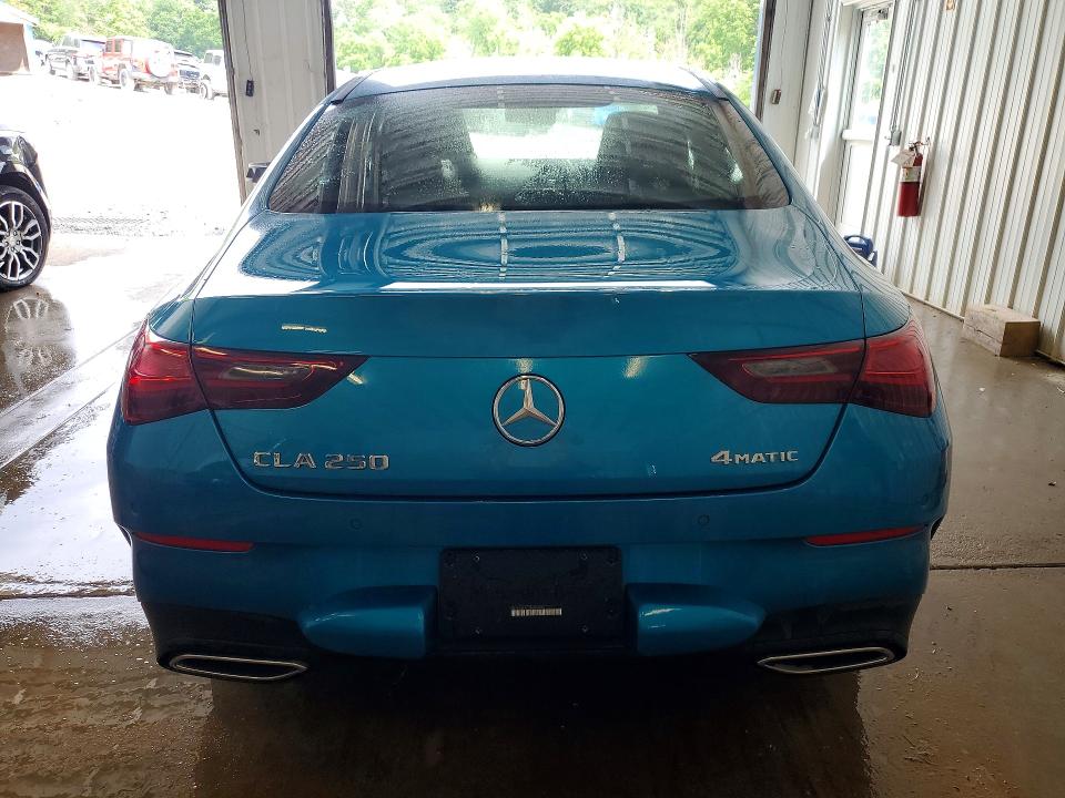 2025 Mercedes-benz Cla-klasse VIN W1K5J4HB1SN483395 COPART salvage auction — FRONT END, Pa - Certificate Of Salvage, sold $18,100 on 2026-07-08 (photo 6)