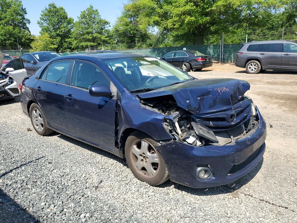 2012 Toyota Corolla VIN 5YFBU4EE7CP069545 COPART salvage auction — FRONT END, Salvage Title, sold $1,250 on 2026-07-14 (photo 4)