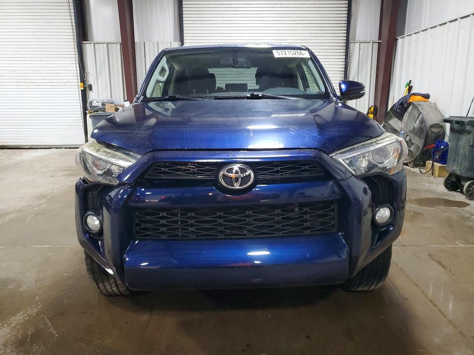2016 Toyota 4runner VIN JTEBU5JR2G5297935 COPART salvage auction — FRONT END, Pa - Certificate Of Salvage, sold $10,900 on 2026-07-22 (photo 5)