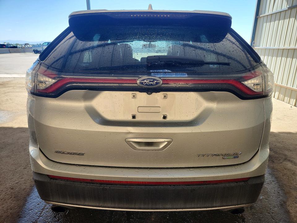 2016 Ford Edge VIN 2FMPK4K92GBB21290 COPART salvage auction — MINOR DENT/SCRATCHES, Co - Certificate Of Title, sold $2,100 on 2026-07-18 (photo 6)