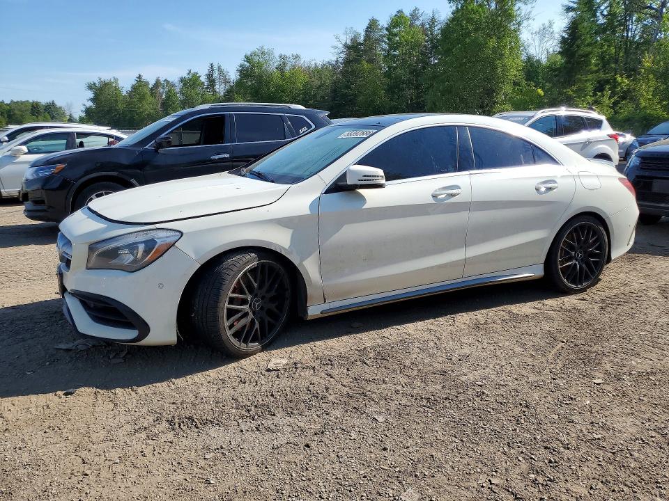 2018 Mercedes-benz Cla-class VIN WDDSJ5CB2JN534000 COPART salvage auction — WATER/FLOOD, On - Permit Irrepairable, sold $1,050 on 2026-07-30 (photo 1)