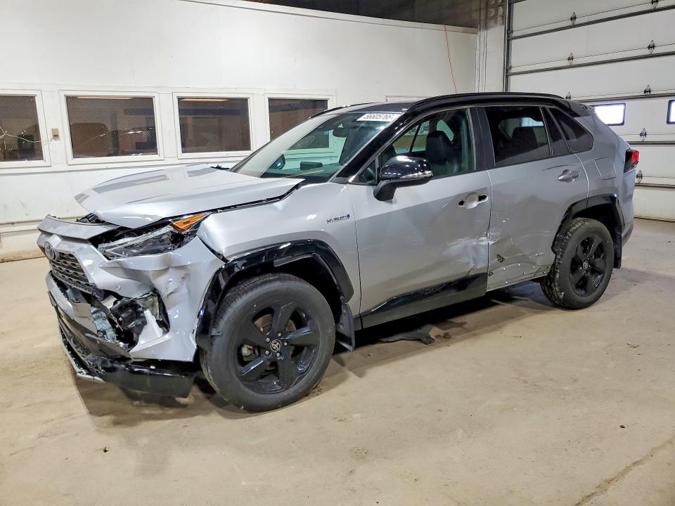 2021 Toyota Rav 4 VIN 2T3E6RFV8MW013821 COPART salvage auction — FRONT END, Mn - Cert Of Title-Salvage, sold $11,300 on 2026-07-02 (photo 1)